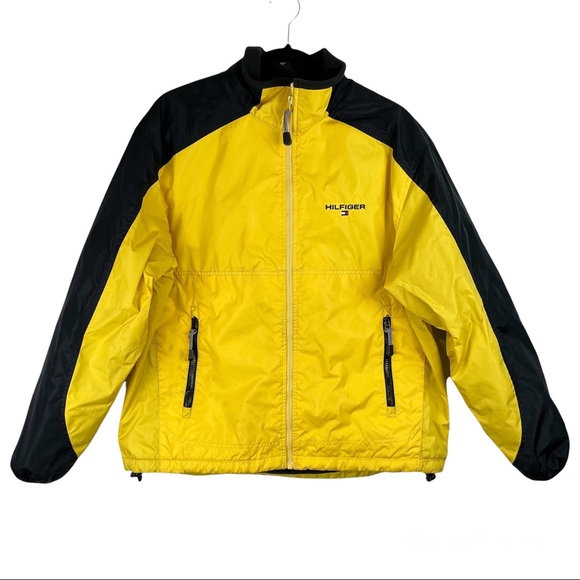 Yellow Jacket Winter Coat Fleece Lined 